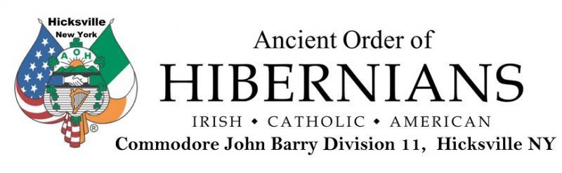 Ancient Order Of Hibernians, Commodore John Barry Division 11, Hicksville Ny